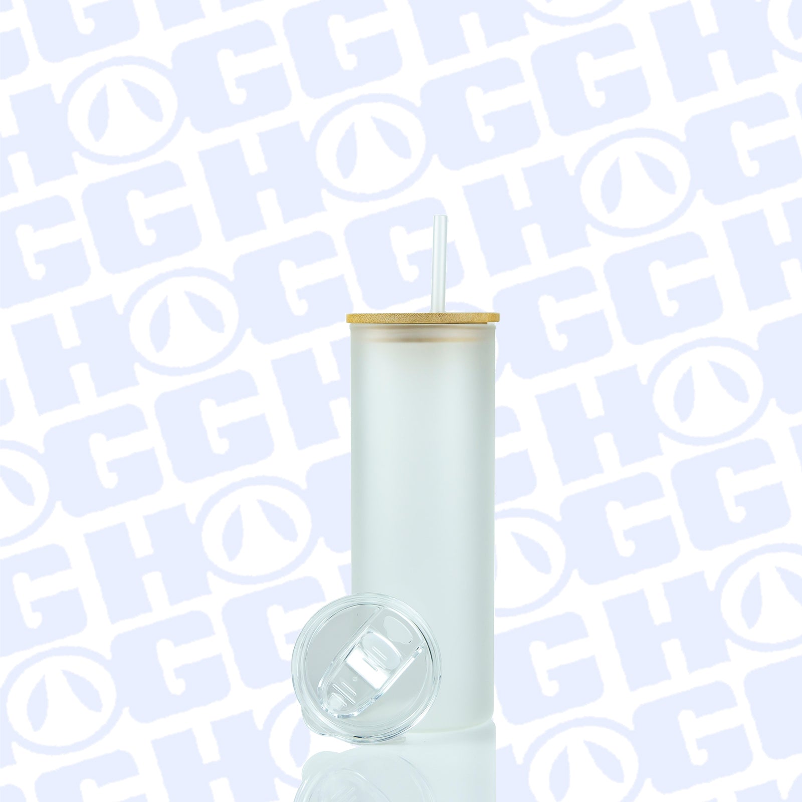 20oz SUBLIMATABLE MATTE GLASS SKINNY DUO TUMBLER